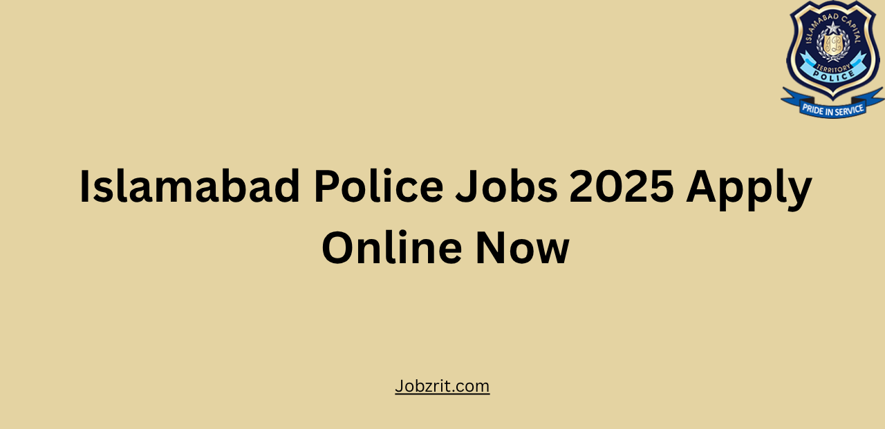 Islamabad Police Jobs 2025