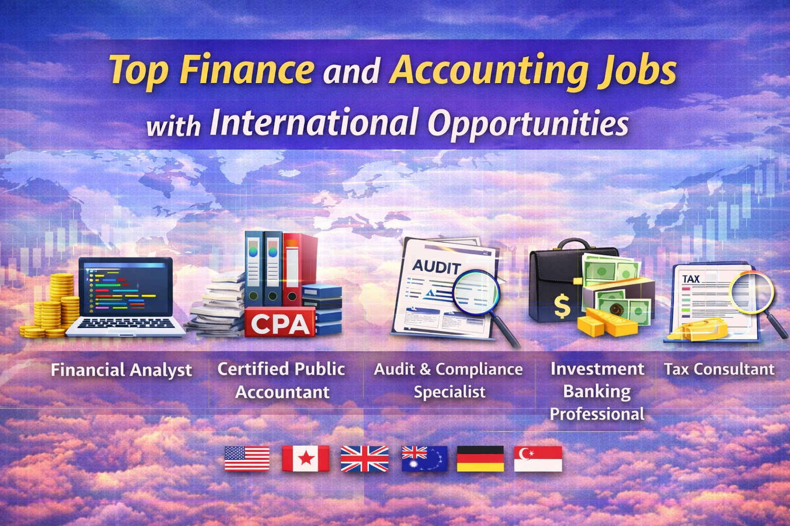 Top Finance and Accounting Jobs with International Opportunities